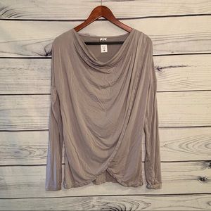 Aspire | Lilac Purple Wrap Athletic Shirt